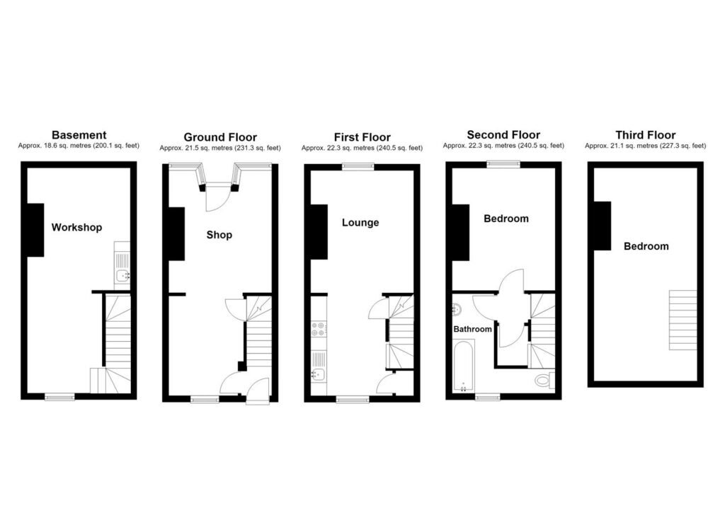 30 High Street, Llanfyllin – all floors.JPG